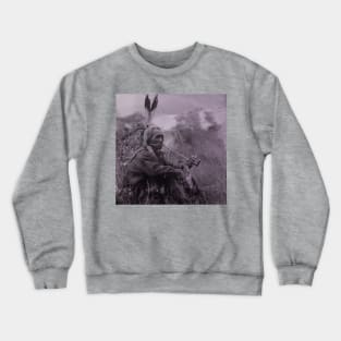 Native American culture poster Crewneck Sweatshirt